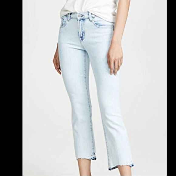 NWT J Brand Selena Mid Rise Crop Boot Cut Jeans - Picture 1 of 13